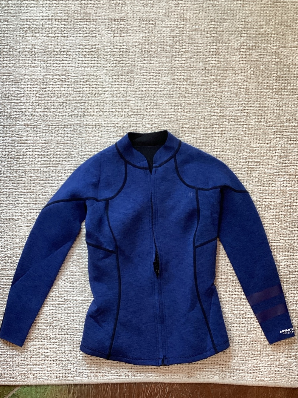 Hurley Blue Long-Sleeve Women's Swim Jacket